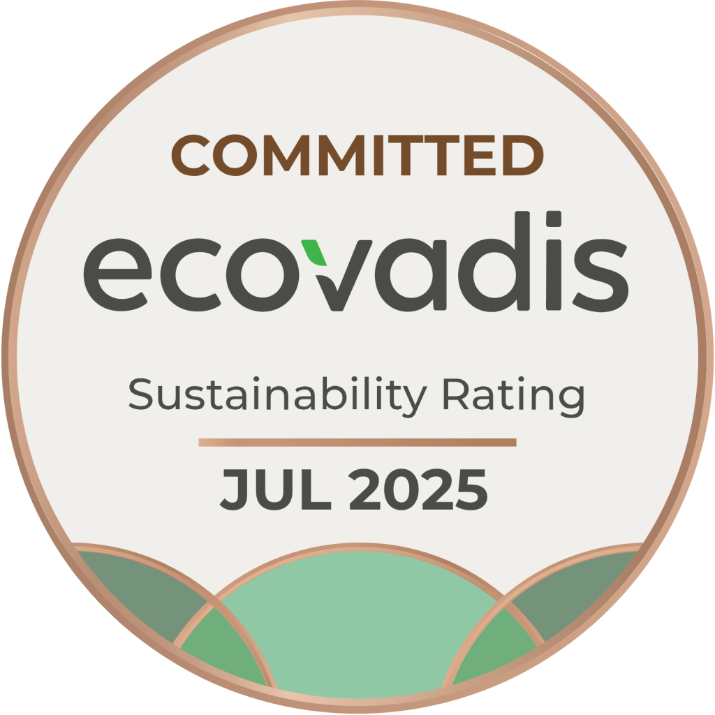Corpore is accredited with the EcoVadis Committed Badge, establishing our commitment to sustainability.